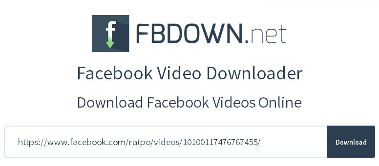 facebook video download for pc