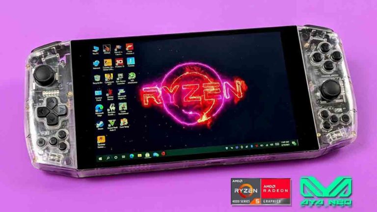 aya neo handheld gaming PC Ryzen