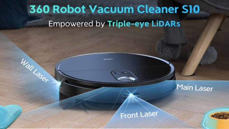 robot vacuum cleaner S10