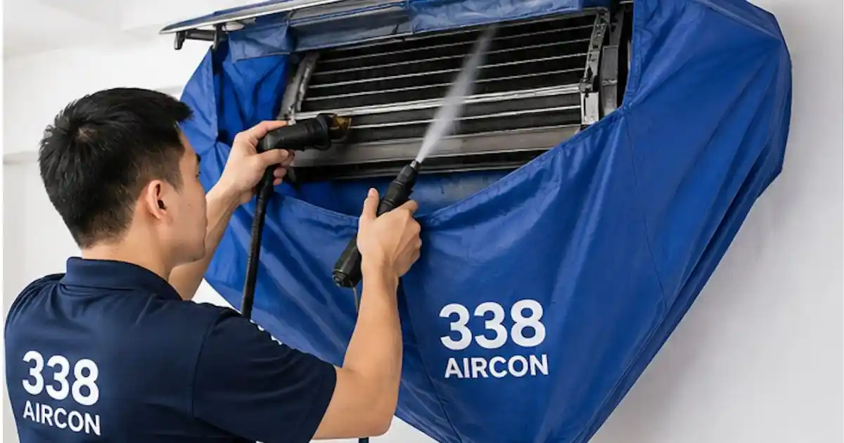 Aircon servicing in Singapore by 338 Aircon